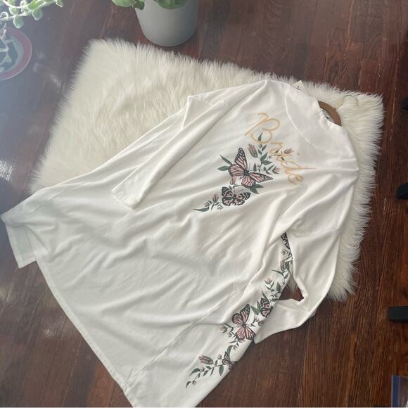 Wildfox Bride Swim Coverup Robe NWT Butterfly - Picture 7 of 7